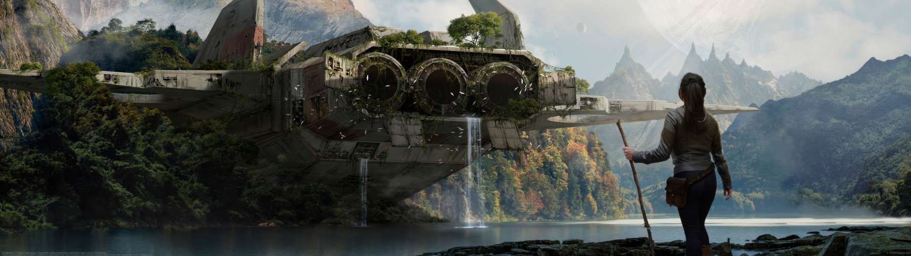 Shipwreck ultra ancha fondo de escritorio