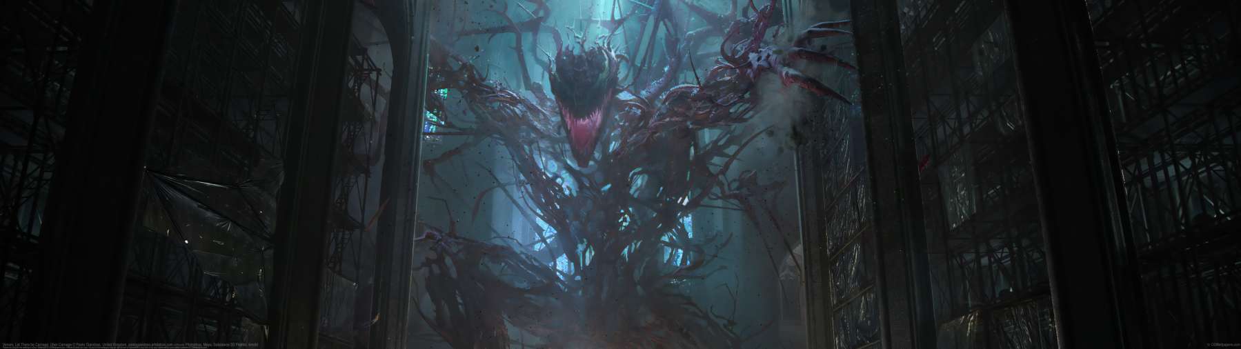 Venom, Let There be Carnage: Uber-Carnage ultra ancha fondo de escritorio