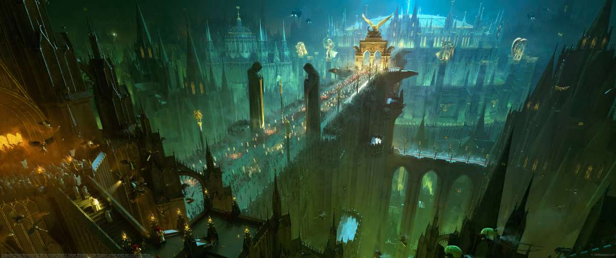 Emperors Palace Warhammer 40.000 ultra ancha fondo de escritorio
