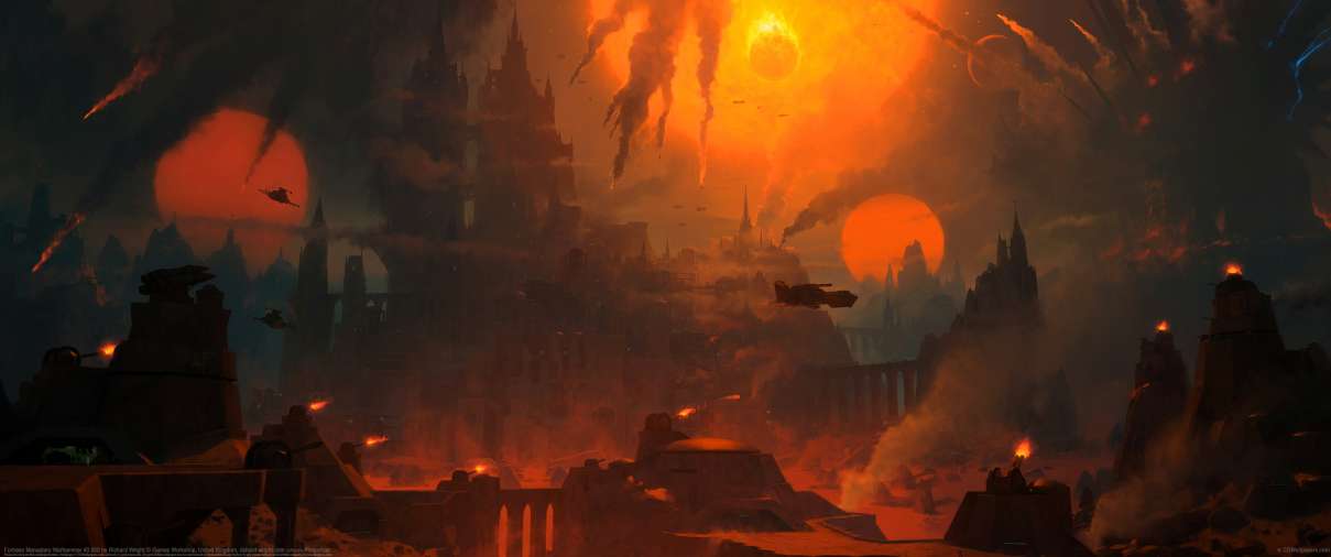 Fortress Monastery Warhammer 40.000 ultra ancha fondo de escritorio