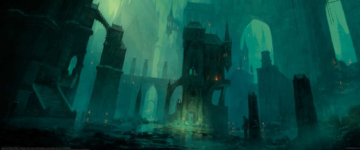 Swamp ultra ancha fondo de escritorio