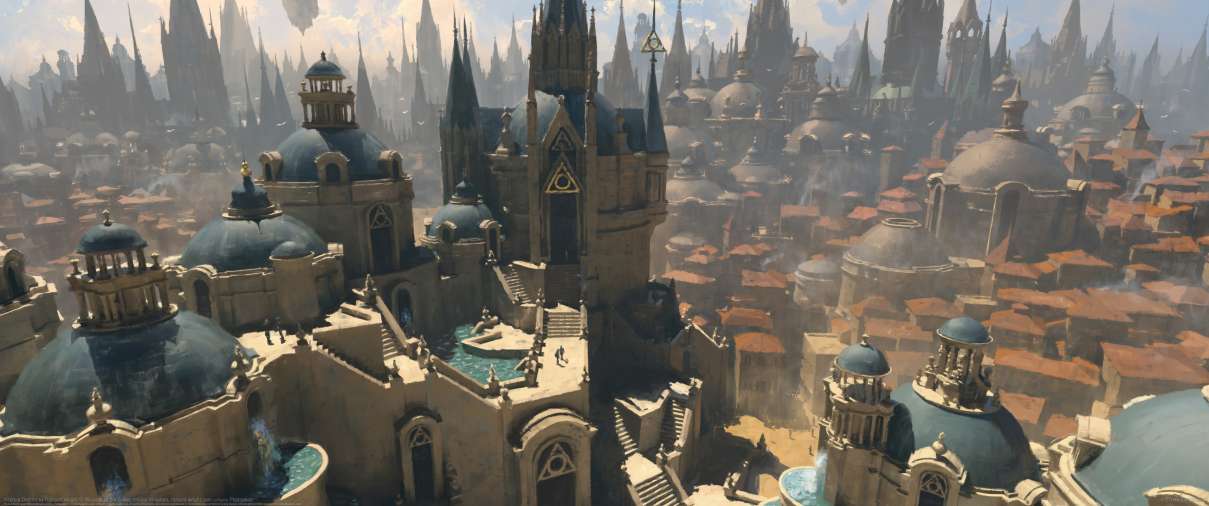 Azorius District ultra ancha fondo de escritorio