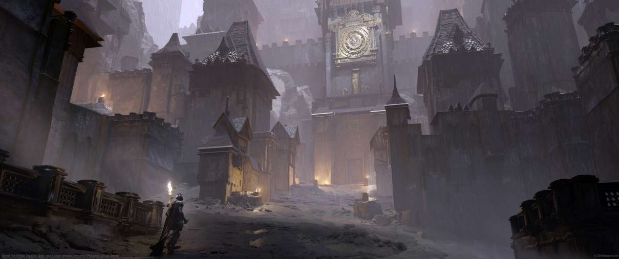 Barons Fort ultra ancha fondo de escritorio