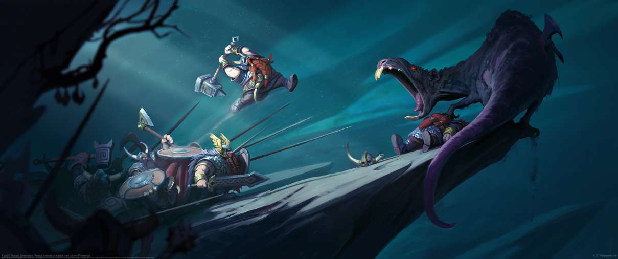 Fight ultra ancha fondo de escritorio