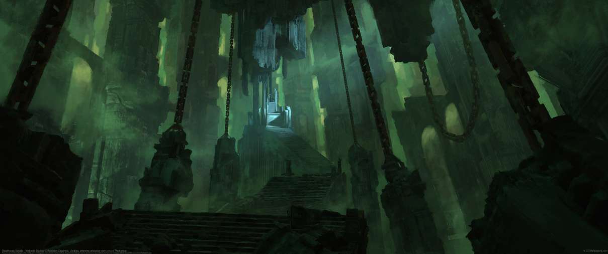 Deadhouse Sonata - Vertpaint Studios ultra ancha fondo de escritorio