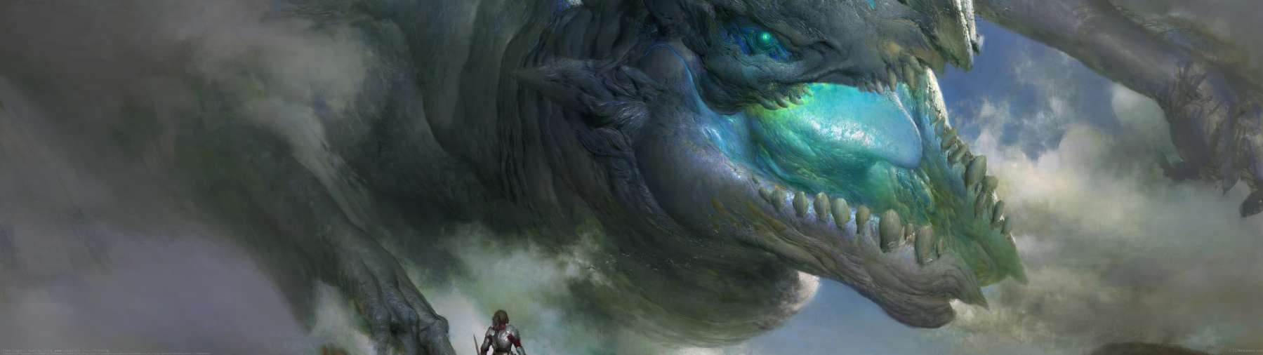 Elder Dragon ultra ancha fondo de escritorio