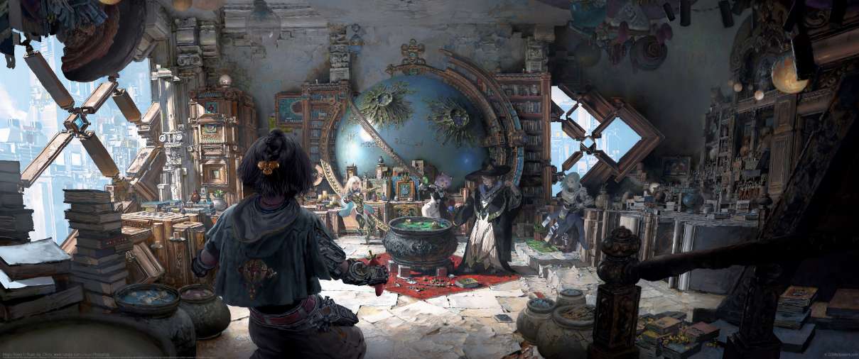Magic Room ultra ancha fondo de escritorio