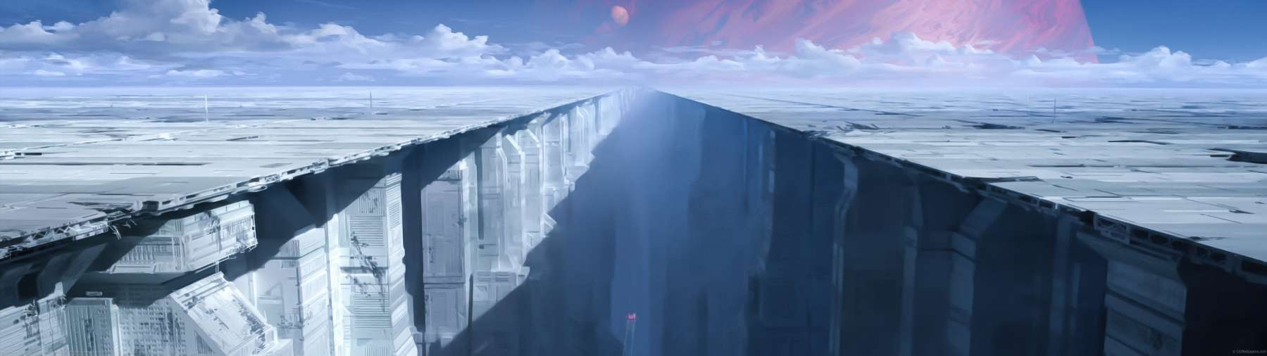 Abandoned planet ultra ancha fondo de escritorio