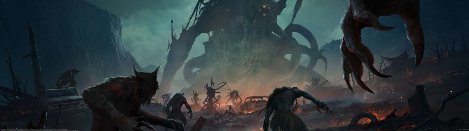 Werewolf: The Apocalypse - Retaliation ultra ancha fondo de escritorio