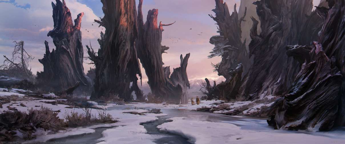 Hunters ultra ancha fondo de escritorio