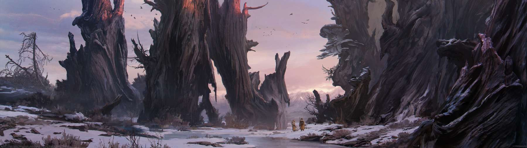 Hunters ultra ancha fondo de escritorio