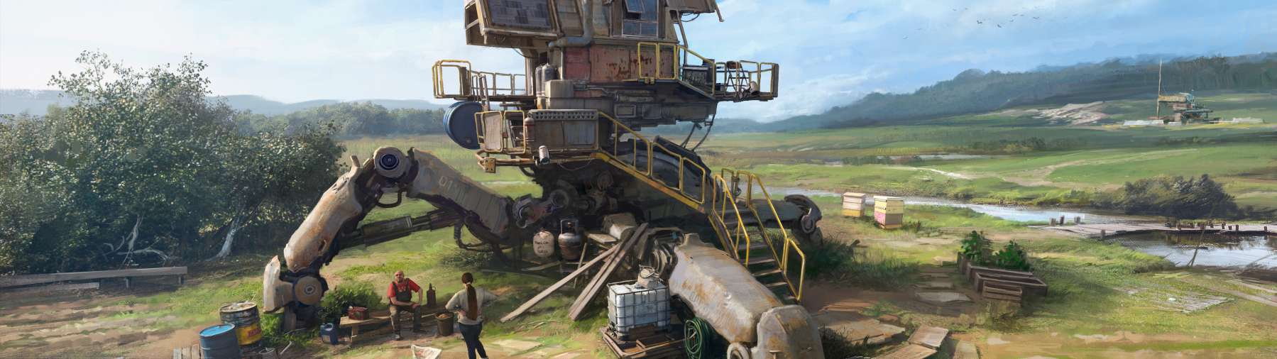 Dacha ultra ancha fondo de escritorio