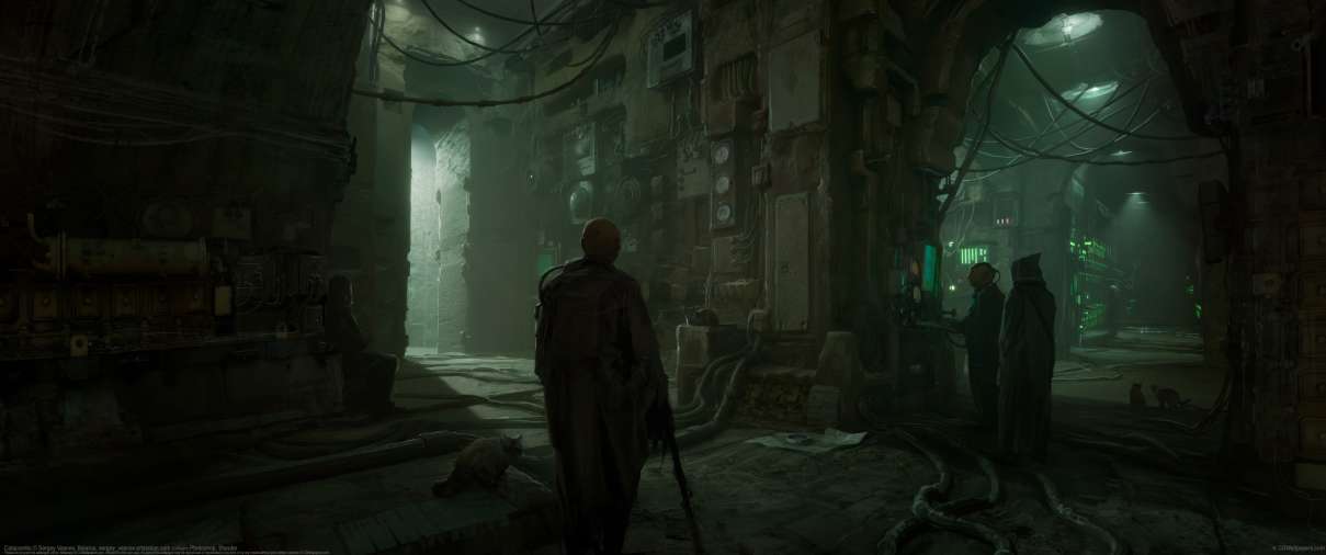 Catacombs ultra ancha fondo de escritorio
