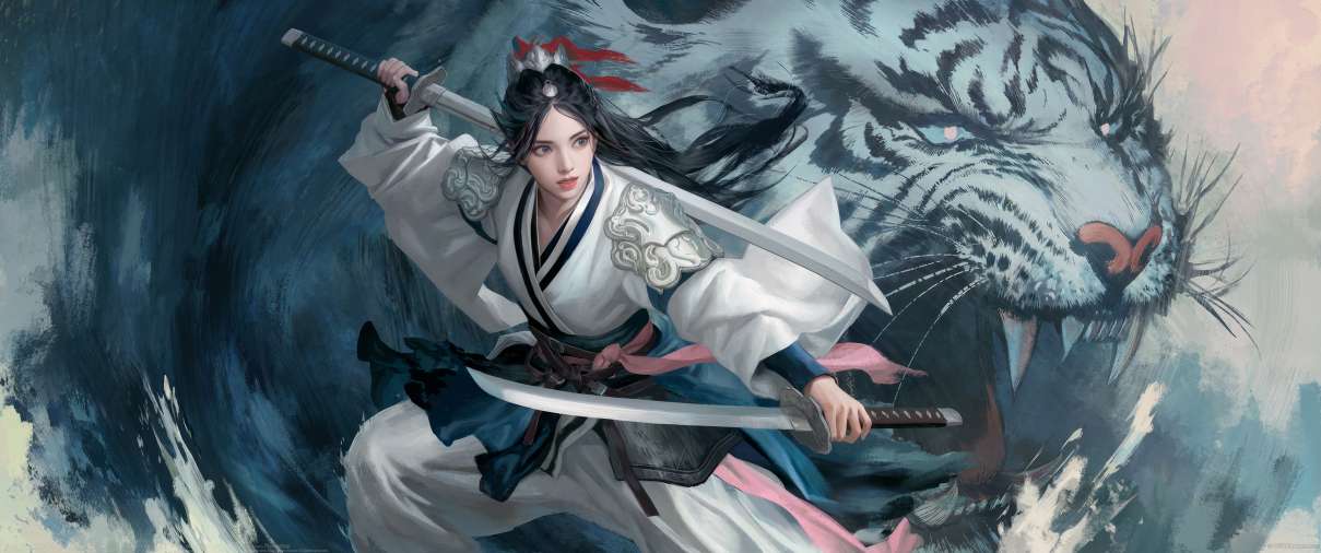 Jeong Sora, Warriors of the Breaking Dawn ultra ancha fondo de escritorio