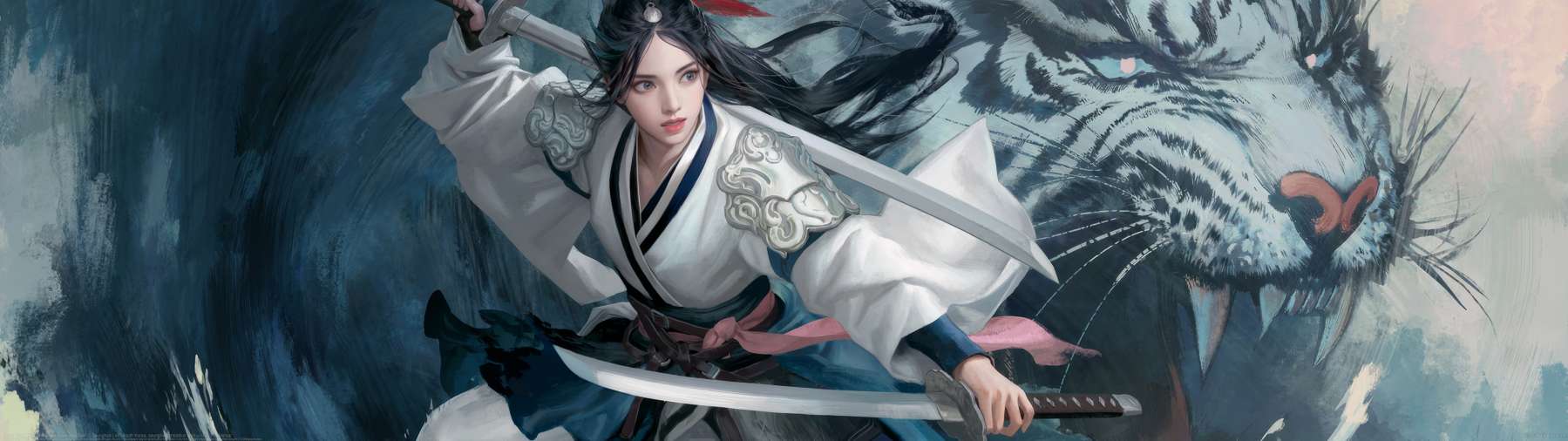 Jeong Sora, Warriors of the Breaking Dawn ultra ancha fondo de escritorio