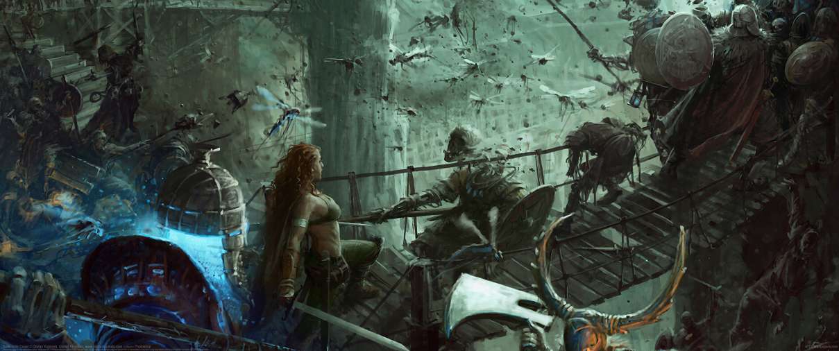 DarkHolds Cover ultra ancha fondo de escritorio