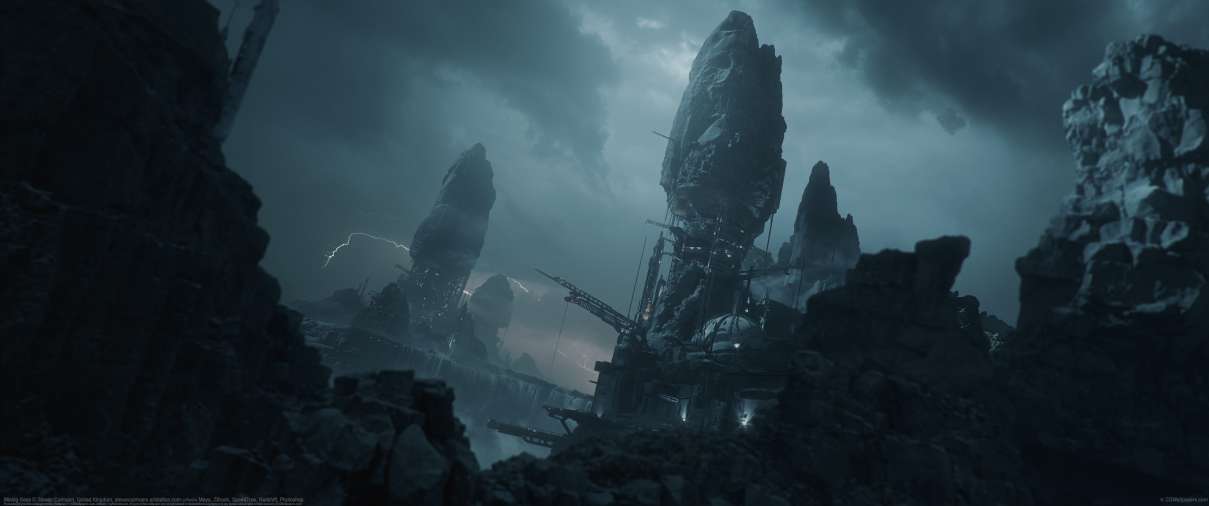 Mining Base ultra ancha fondo de escritorio