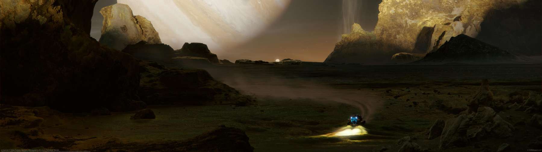 Io Explorer ultra ancha fondo de escritorio
