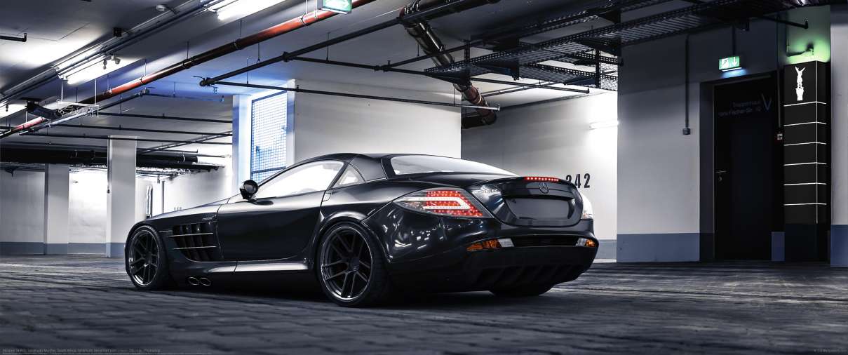 Mclaren SLR ultra ancha fondo de escritorio