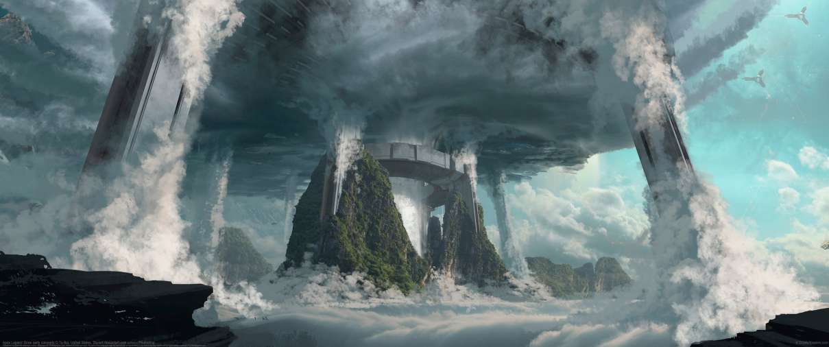Apex Legend Skies early concepts ultra ancha fondo de escritorio
