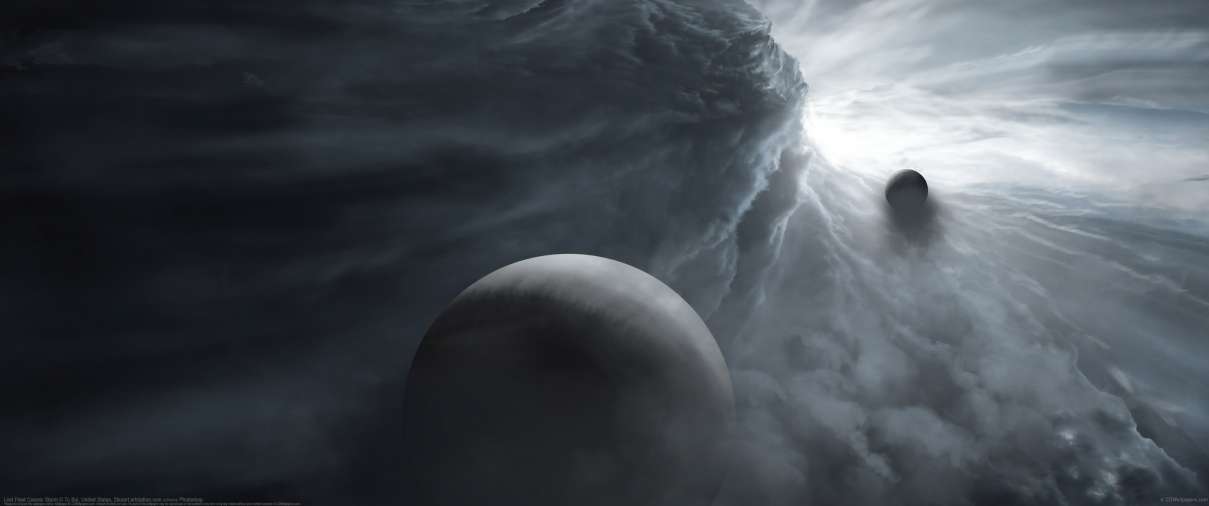 Lost Fleet Cosmic Storm ultra ancha fondo de escritorio