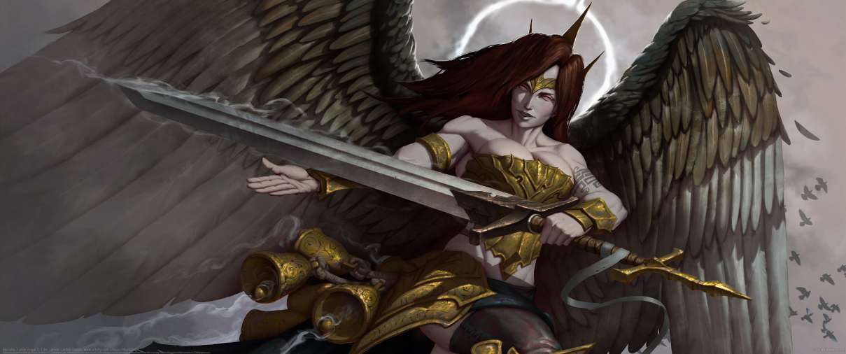 Marielle, Fallen Angel ultra ancha fondo de escritorio