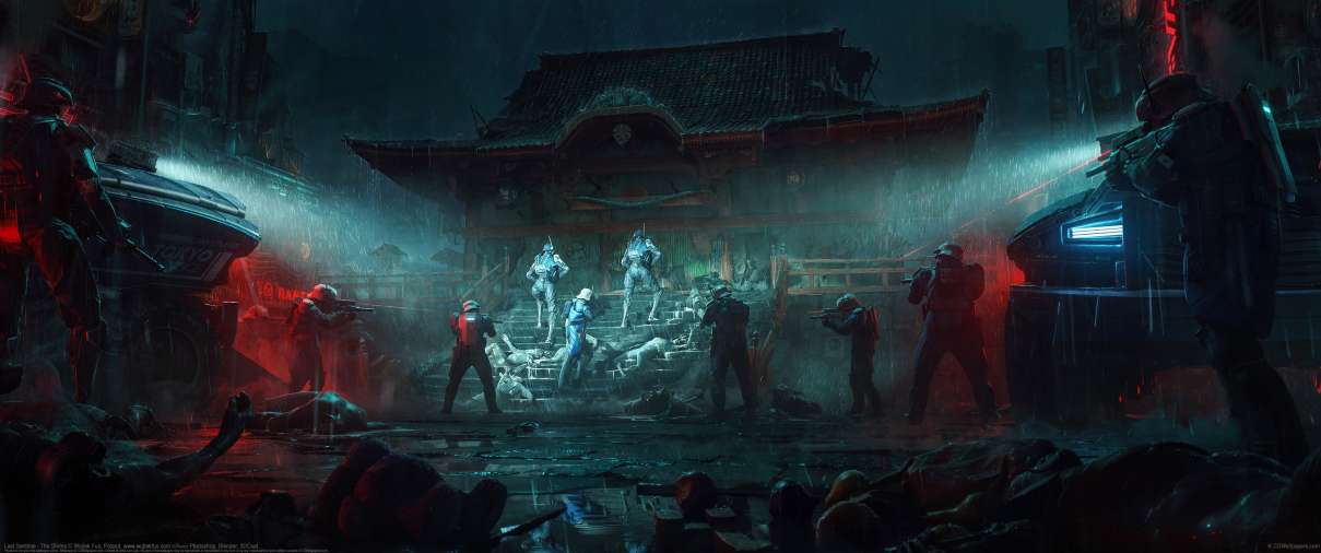 Last Sentinel - The Shrine ultra ancha fondo de escritorio