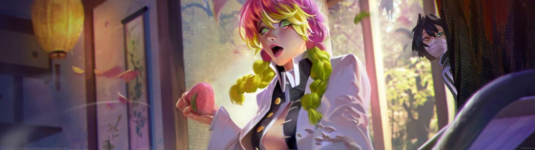 Demon Slayer, Love Pillar ultra ancha fondo de escritorio