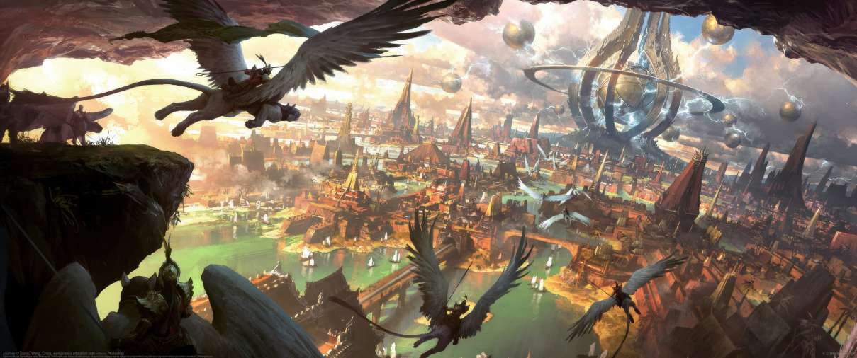 Journey ultra ancha fondo de escritorio