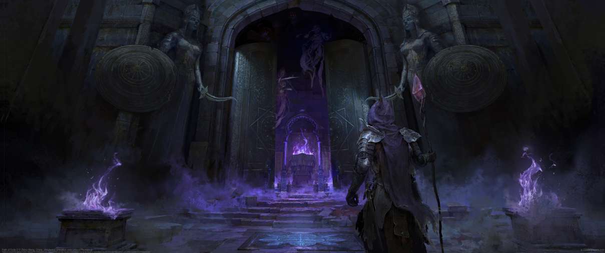 Path of Exile 2 ultra ancha fondo de escritorio