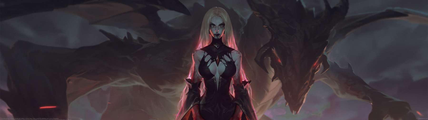The embodiment of blood-Hecate and Valdis ultra ancha fondo de escritorio