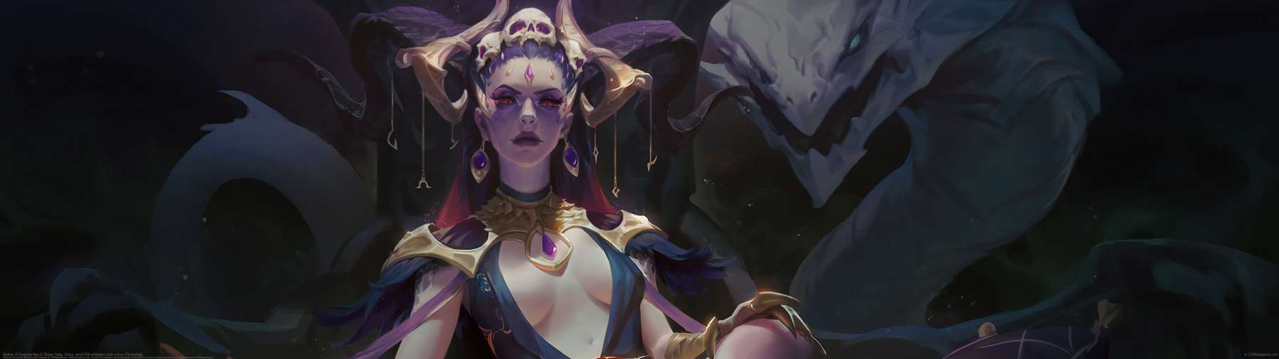 Mother of Dragons-Nyx ultra ancha fondo de escritorio