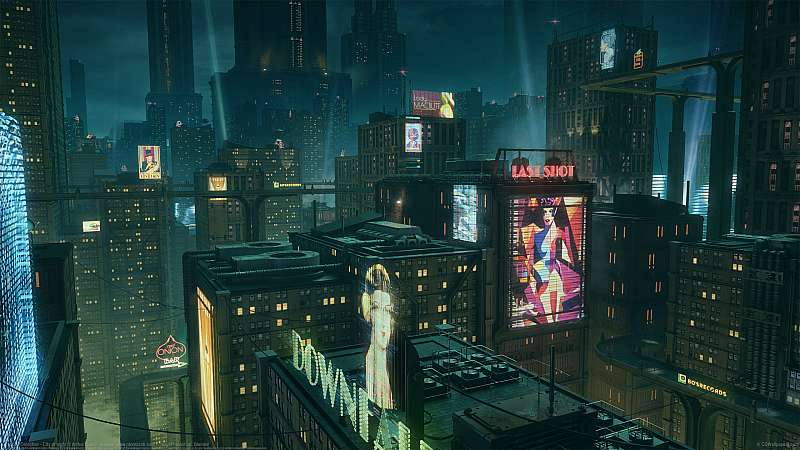 Artificial Detective - City at night fondo de escritorio