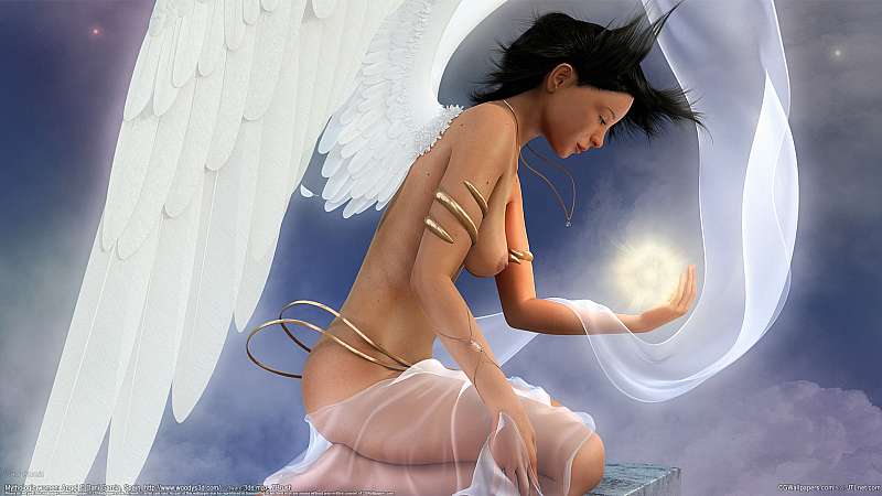 Mythologic women: Angel fondo de escritorio