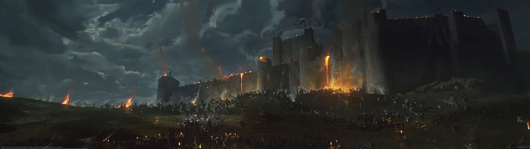 The Last Duel - Medieval Siege ultra ancha fondo de escritorio