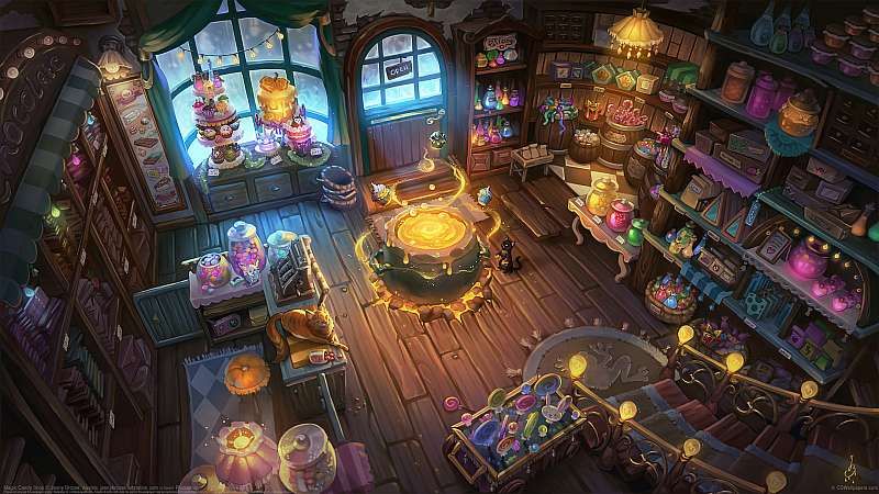 Magic Candy Shop fondo de escritorio