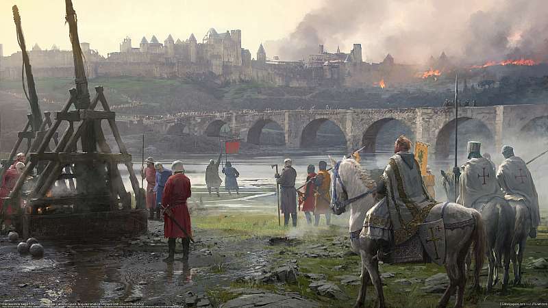 Carcassonne siege 1209 fondo de escritorio