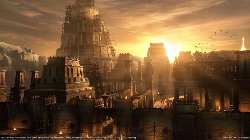 Prince of Persia Warrior Within Intro: Sunset on Babylon fondo de escritorio