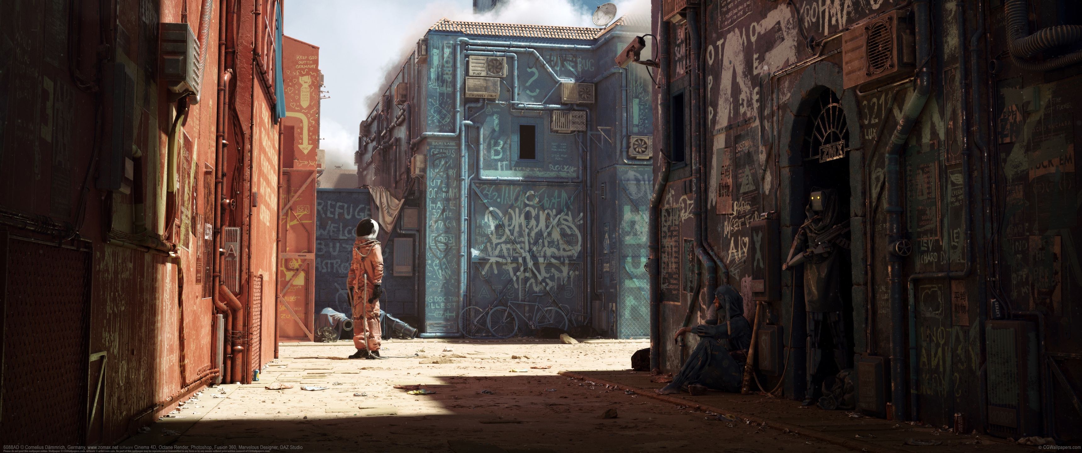 Cornelius D�mmrich 3440x1440 fondo de escritorio 03